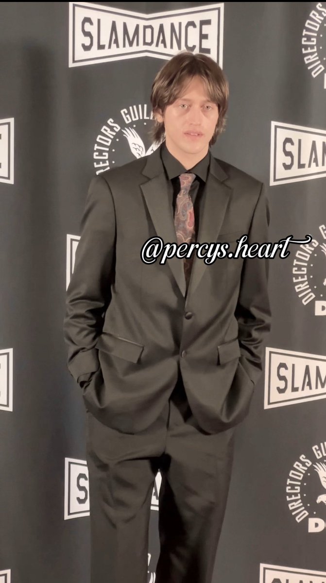 percysheart7's tweet photo. Percy Hynes White in #slamdancefilmfestival premiere for #ThePlan Feb 22,2026.
#percyhyneswhite #slamdance https://t.co/dDEBc4U0OO