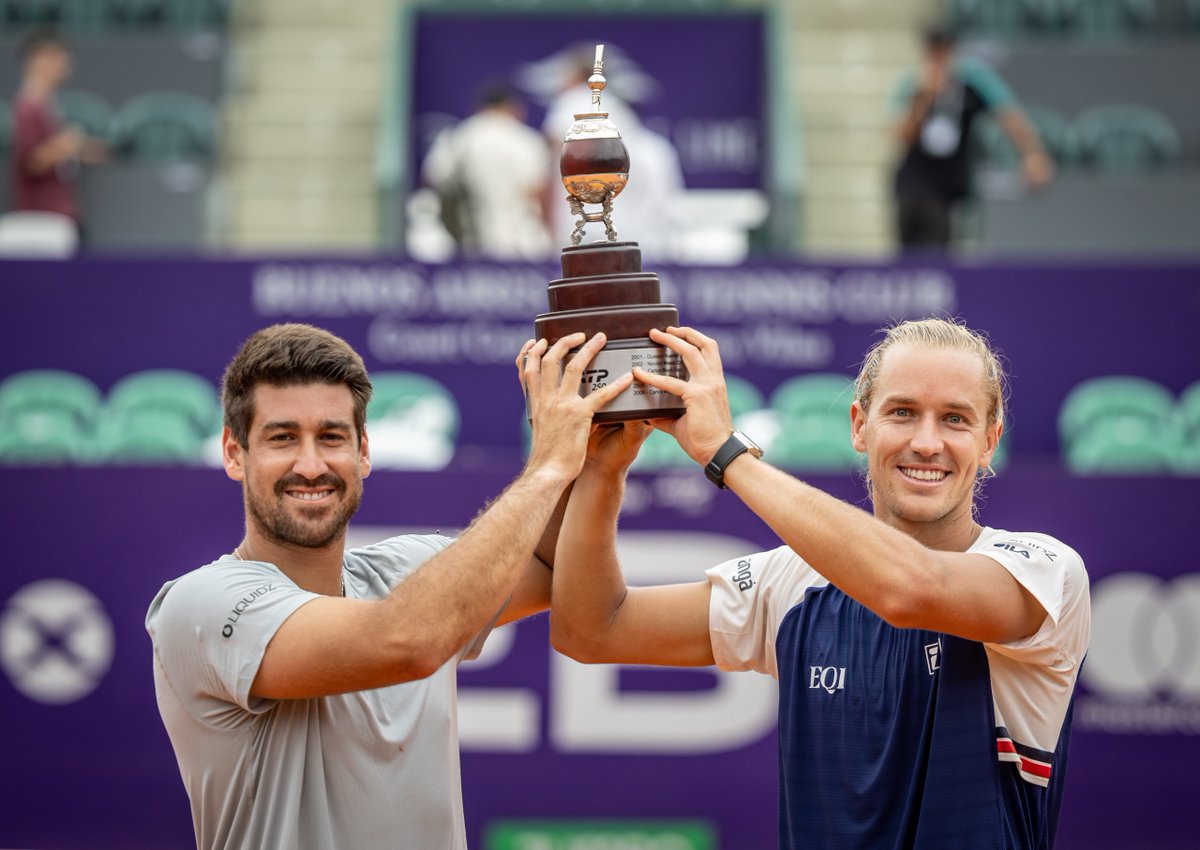 josemorgado's tweet photo. Brazilians dominated the Golden Swing in doubles:

Buenos Aires: Matos/Luz
Rio: Melo/Fonseca
Santiago: Matos/Luz

And Melo will play the doubles final in Acapulco later today with Zverev... https://t.co/Ssk0Q2lRGV