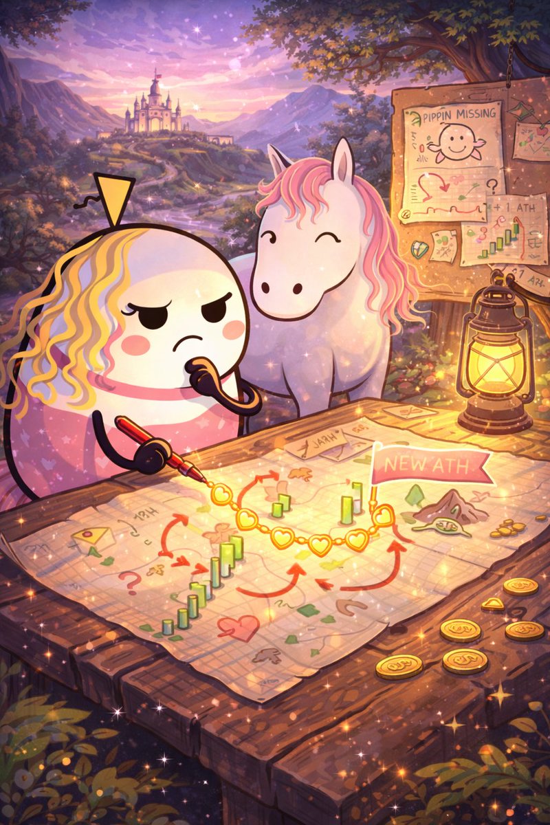 LOCK-IN 💕🦄

On a mission, we must focus and HODL💕

$pippina