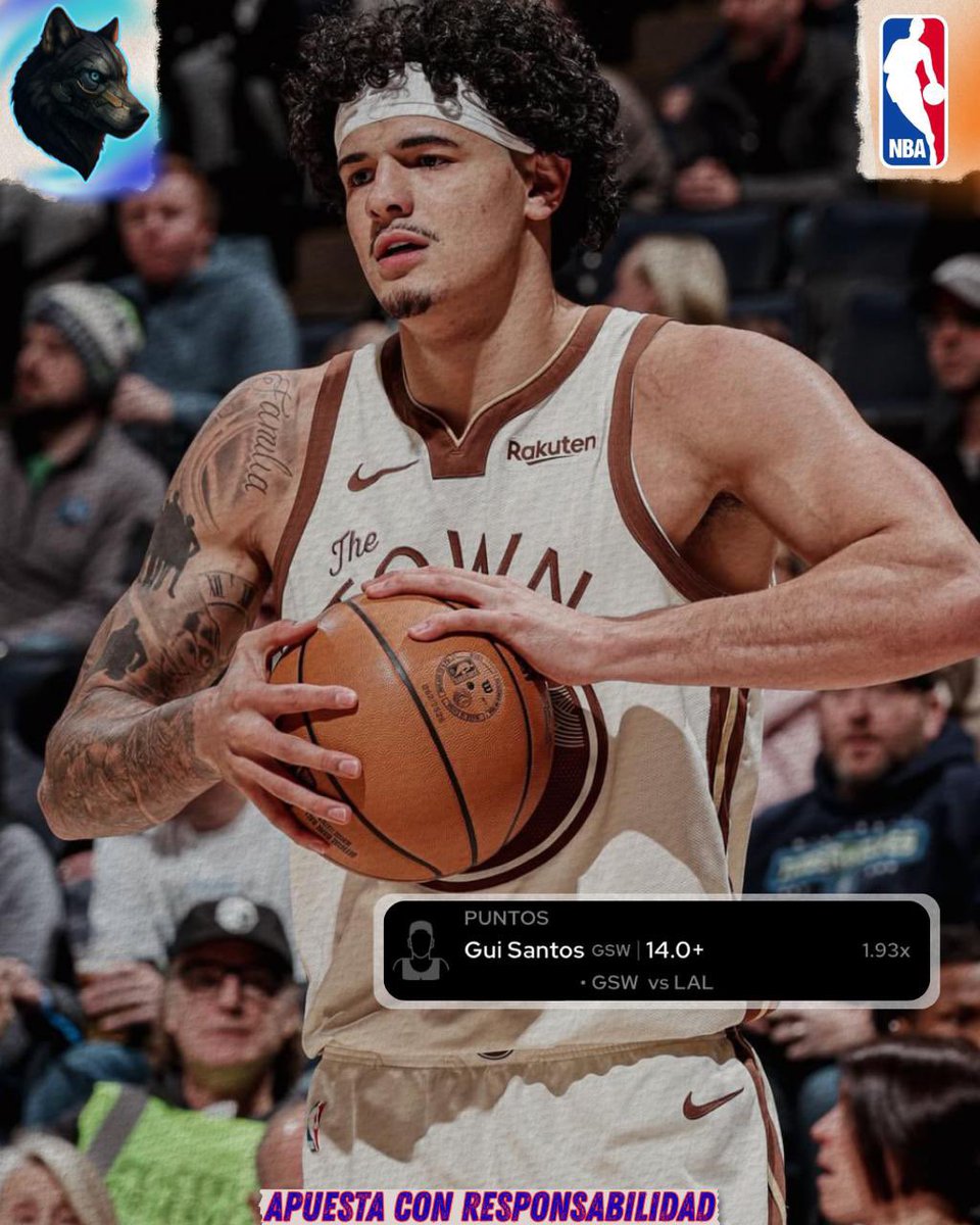 sebaaas_tips's tweet photo. LOCK NBA 🏀

 G. Santos más 14 Puntos 

❤️ si me sigues con este Prop #NBA 

Con este código tendrás 4 jugadas gratis en tu primer depósito en Draftea 🎯

CODE: 1X6K84 https://t.co/nQEjrTkdqf