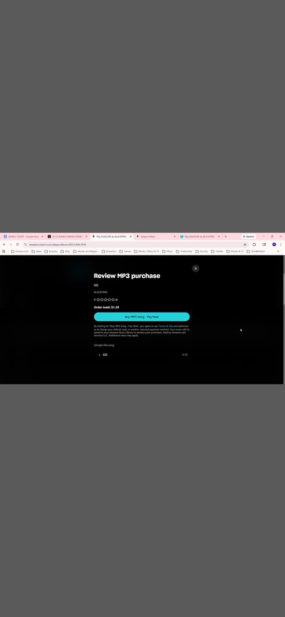 ari_groblox's tweet photo. THANKS TO #USBLINKSUNION I WAS ABLE TO BUY GO ON ITUNES AND AMAZON!! let’s keep streaming and buying deadline!!!!! 🖤🩷 https://t.co/jzKjMTmGve