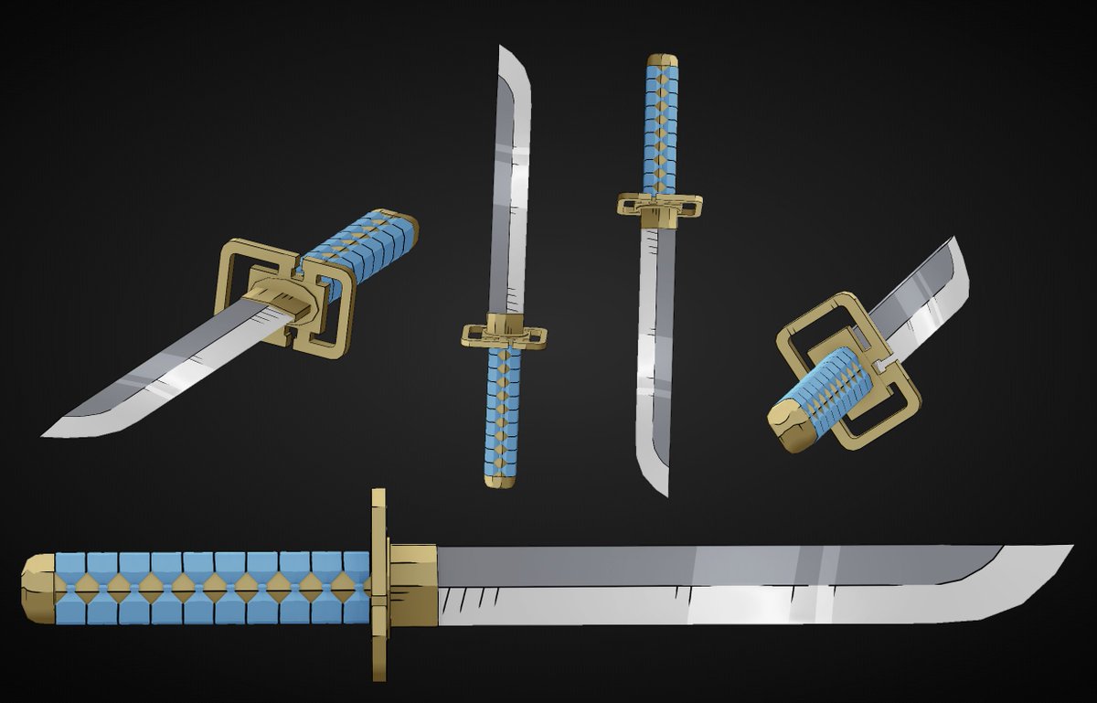 Iam3Dmodeler's tweet image. More bleach weapons
#3DModels #3DModel #3dart #RobloxDev #robloxart #gamedev #gamedevs #ROBLOX #3dmodeling #anime #RobloxDevs #Ichigo #ichigo3d #bleachanime #BLEACH全話無料