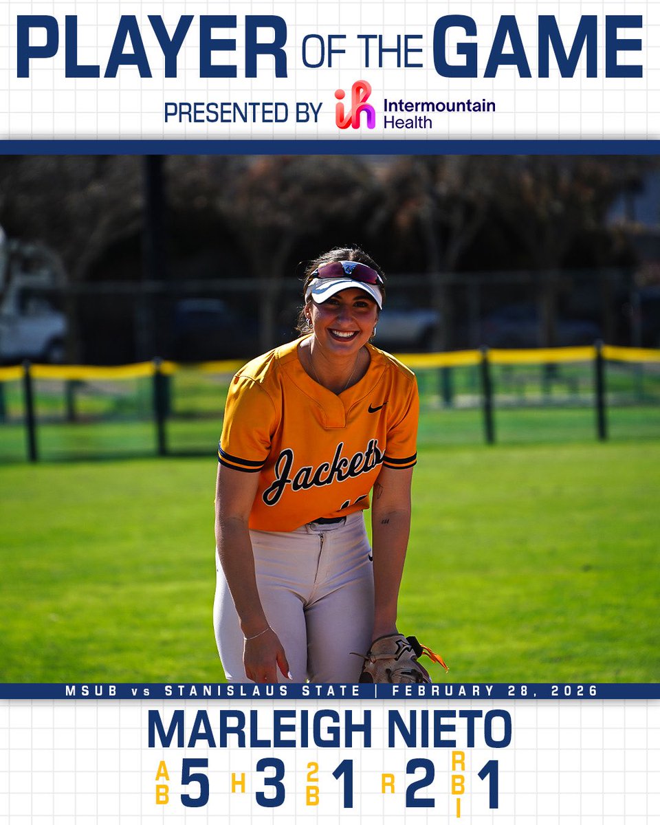 MSUB Softball tweet media