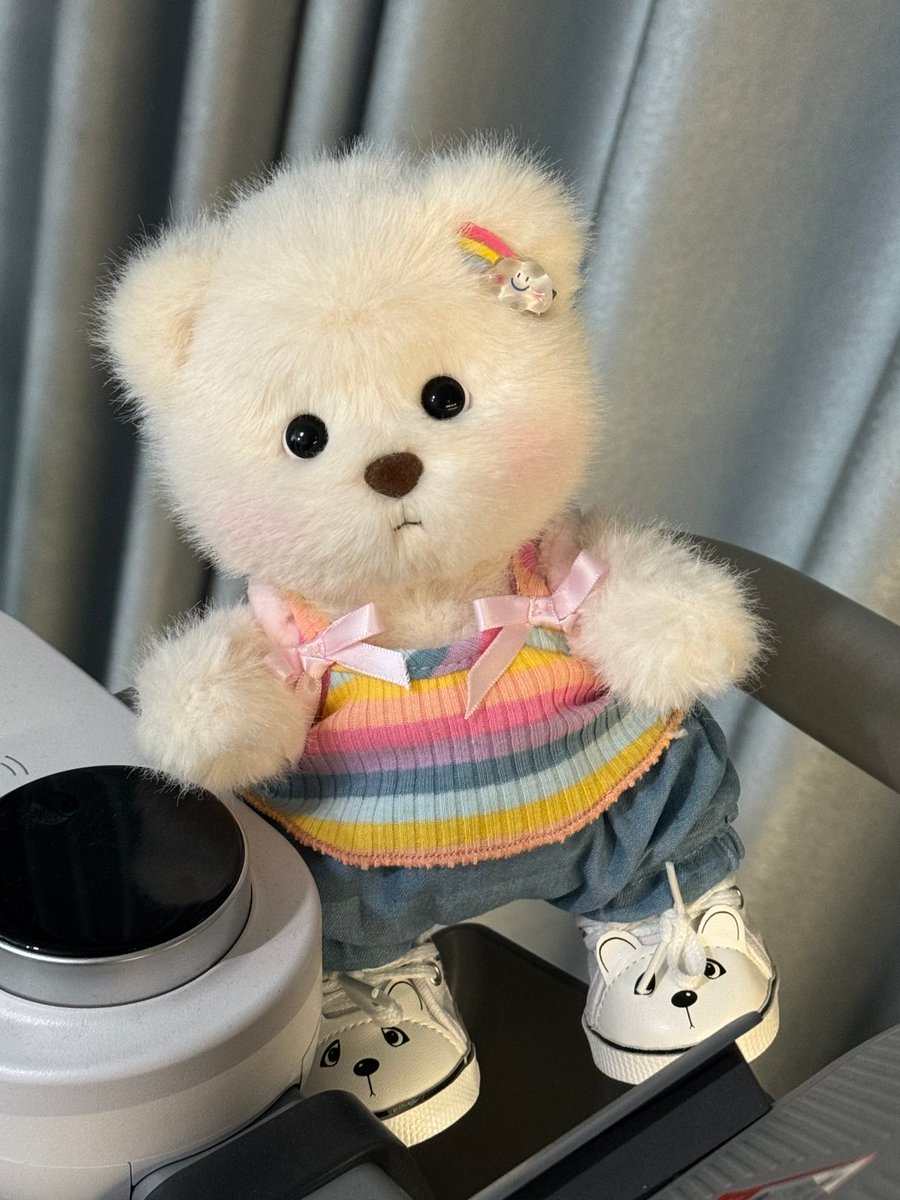 Tyra12102's tweet photo. Stylish bear ready for a fun day out! https://t.co/u006cRE7ve