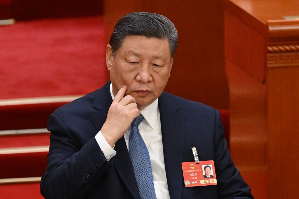 Xi realizing the Chinese hypersonic missiles that didn't keep the U.S. &amp; Israel from leveling Khamenei aren't going to help him take Taiwan either.