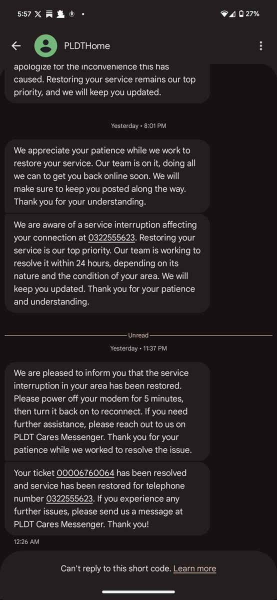 jeprox_'s tweet photo. closed without even evaluation and still no internet more than a week na!!! #FAIL @PLDTHome @DtiPhilippines @NTCPH @DICTgovph https://t.co/272tjC9SST