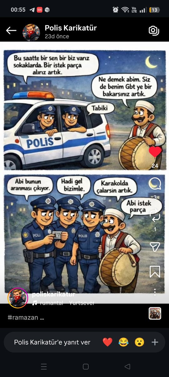 berfuoin's tweet photo. @gozlerimnamlu Bu olayın karikatürünü istemiştim😅yapmışlar ☺ https://t.co/1zy2uDsilr
