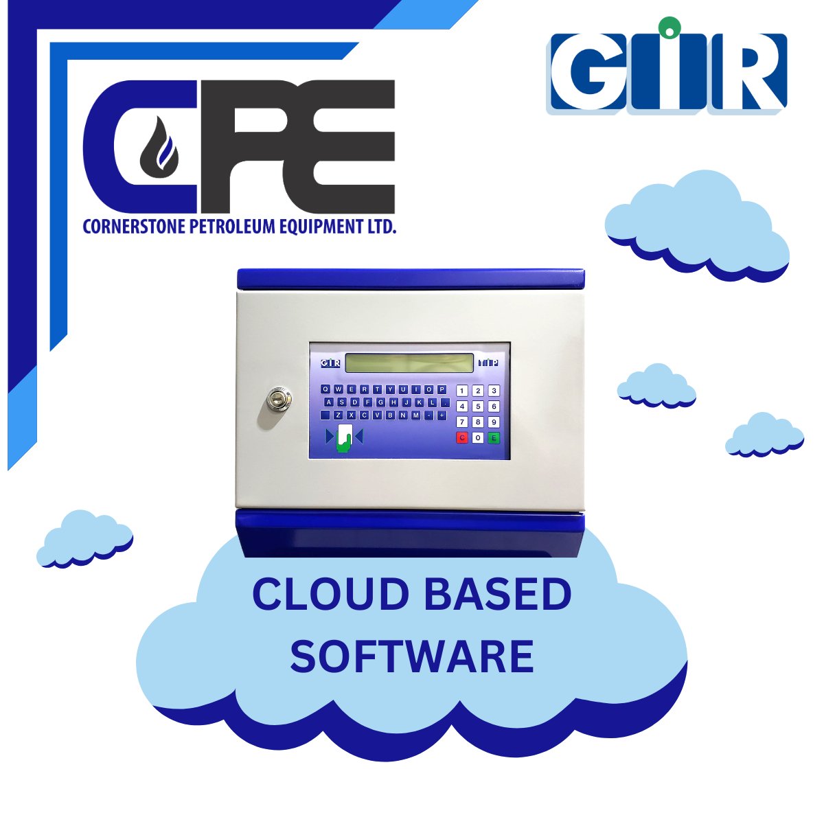 CStonePeLtd's tweet photo. GIR Fuel Management Systems - Easy to use, delivering peace of mind. 
780.968.0722
#GIR #fuelcontrol #cloudbased #easeofuse #wehavecookies #gainmoretimeforcloudwatching #clouds #fluffyclouds #gasoline #diesel #fuelmanagement https://t.co/bE3AS8P0k6