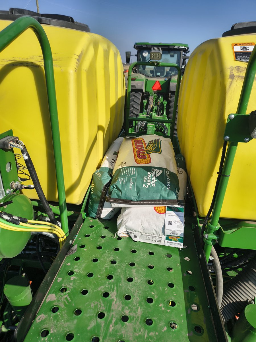 Down to the last few bags.