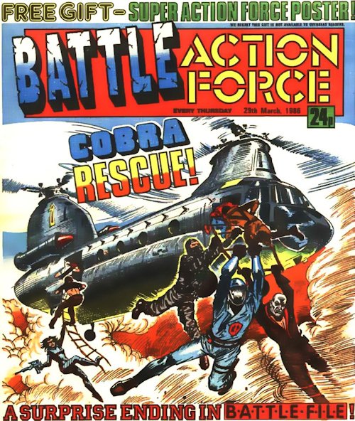 Battle Action Force #569 was released by IPC 40 years ago today!
#GIJoe #ActionForce