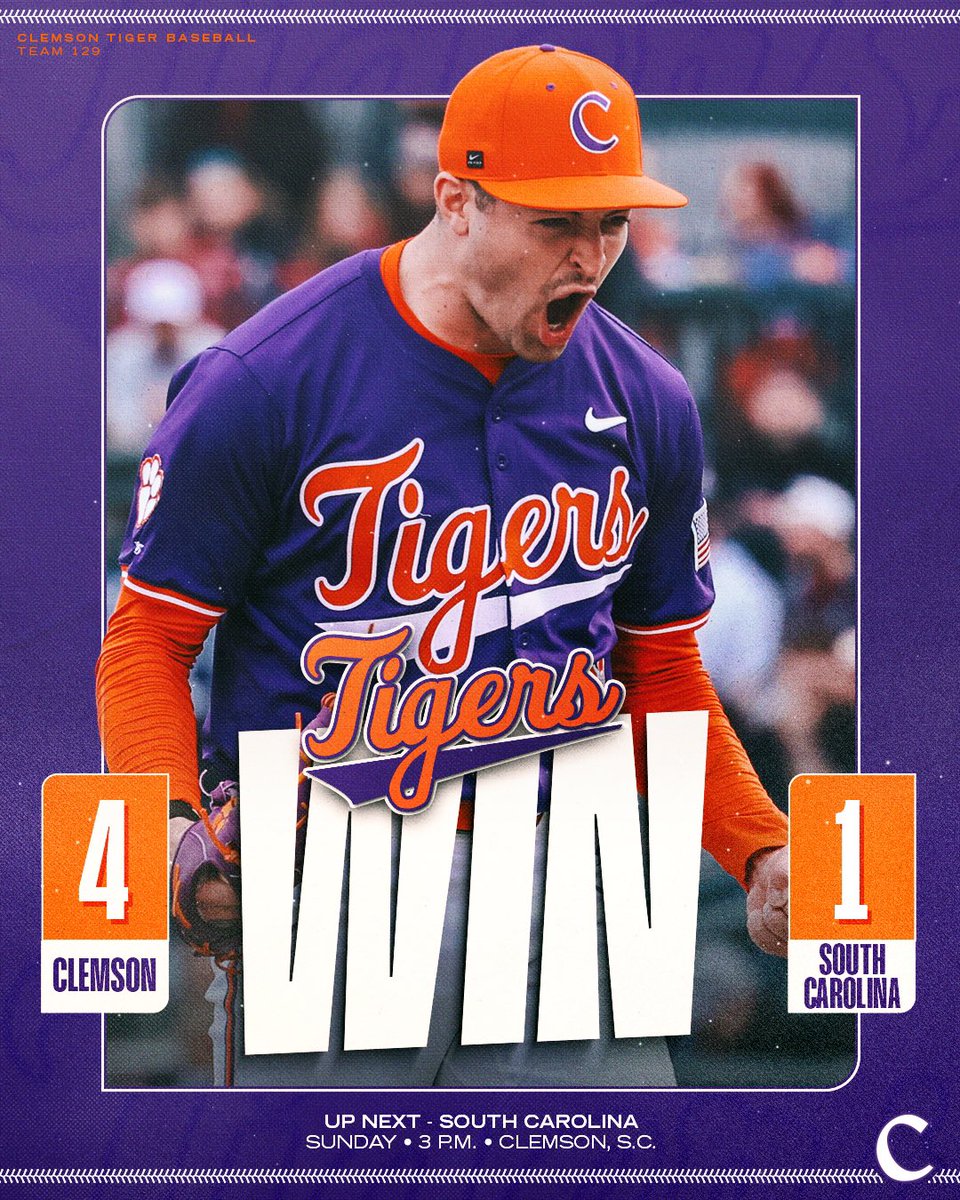 Clemson Baseball tweet media