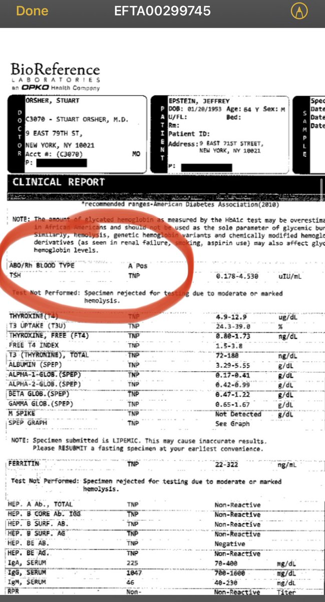 Quintessence522's tweet photo. @caleb_joye @FaceLikeTheSun The files contained many different ID cards with O+ listed, but an actual test with A+ … I thought that was interesting https://t.co/3Sa7BXX2Ir