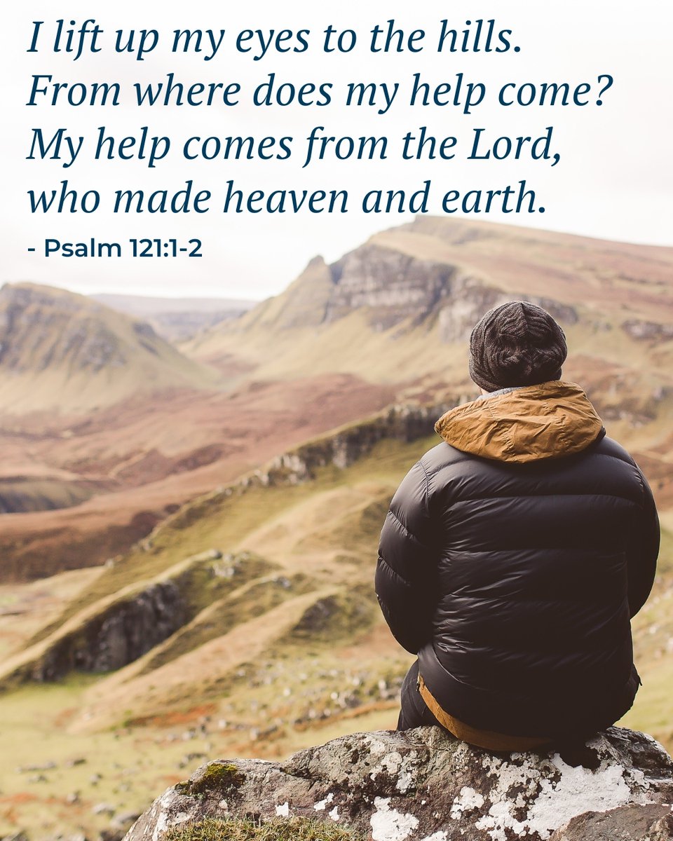 LCMSFoundation's tweet photo. The God who made the universe knows you. He knows what you need; through Jesus he provides it!

I lift up my eyes to the hills. From where does my help come? My help comes from the Lord, who made heaven and earth. - Psalm 121:1-2

 #LCMSFoundation #Lent #ScriptureSaturday https://t.co/ZakCIT7eD8
