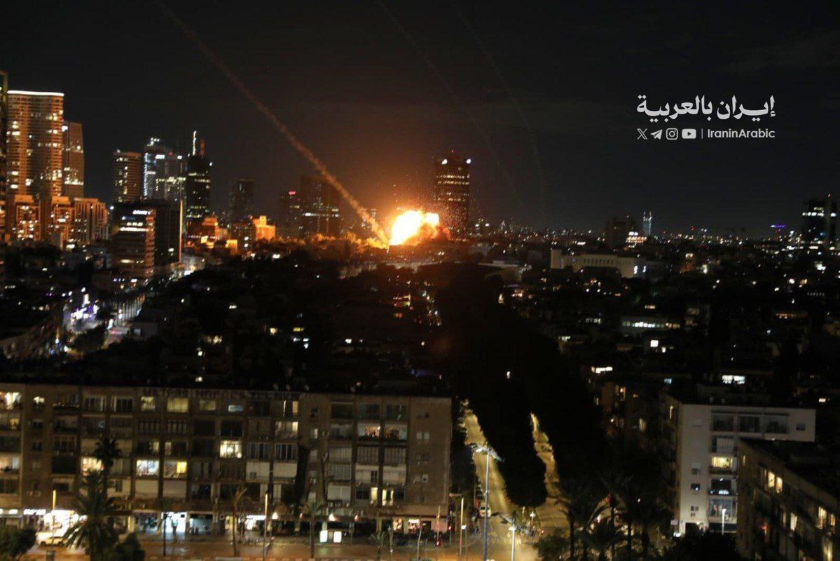 شــاهد | شروق الشمس في تل ابيب 🤓