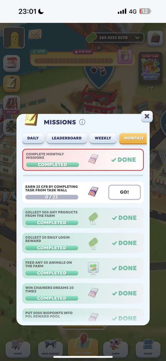 I finished just now my monthly quest on <a href="/ChainersGame/">Chainers</a> 💪🔥 got a tons of seeds.
Dont forget to do your monthly quests and your <a href="/Immutable/">Immutable</a> quests for the leaderboard immutable of a 15k$ prize pool 💪