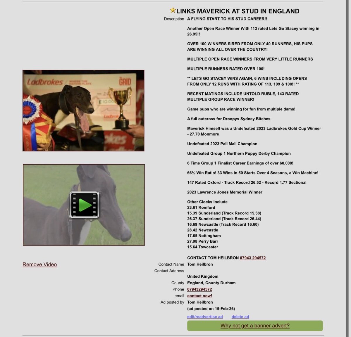 Tom Heilbron - Link Kennels tweet media