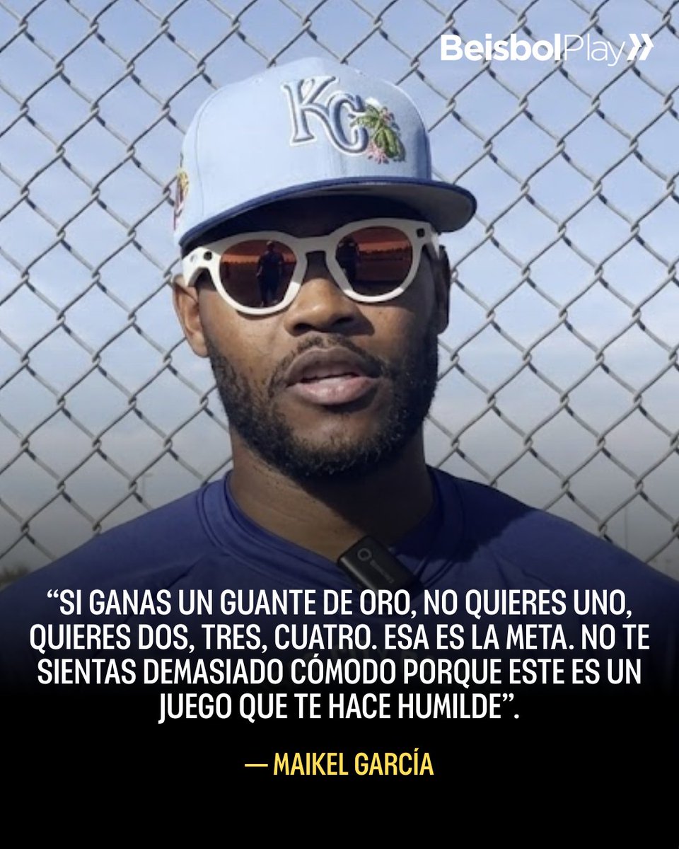 beisbolplaycom's tweet photo. De cara al inicio de la temporada 2026 de las Grandes Ligas, Maikel García habló acerca de lo motivado que se siente para conseguir nuevamente un Guante de Oro. 💪🏻⚾

“Como dice Salvy, no se trata de jugar dos años en las Grandes Ligas, quieres jugar como 15 o 17“, dijo el de La Sabana para MLB. 

Maikel se mantiene enfocado en lo que él mismo denominó como “El camino hacia otro Guante de Oro“, que comenzó desde ya en el Spring Training. 🇺🇲

Suscríbete a BeisbolPlay y disfruta de los juegos del Clásico Mundial de Béisbol con la transmisión de 1Baseball Network, totalmente en vivo y con los mejores profesionales. https://t.co/7CNFOSWosS

Disponible en Américas, a excepción de México, Canadá y Estados Unidos.

#MLB