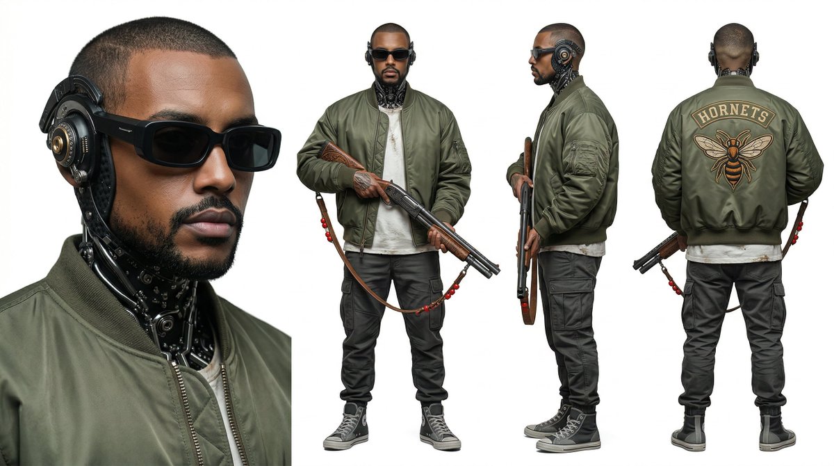 I'm definitely noticing some improvements to character identity with Nano Banana 2 making it super useful for character sheets. Tested one of myself. Just upload your own image as reference and adjust the character description in brackets in the prompt as needed. I'm using