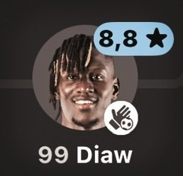 🚨👏🏿😳 Mory Diaw face au PSG : 

▫️1 PENALTY ARRÊTÉ
▫️7 ARRÊTS 
▫️MOTM. 

Le Sénégal est très bien. 🇸🇳🧤