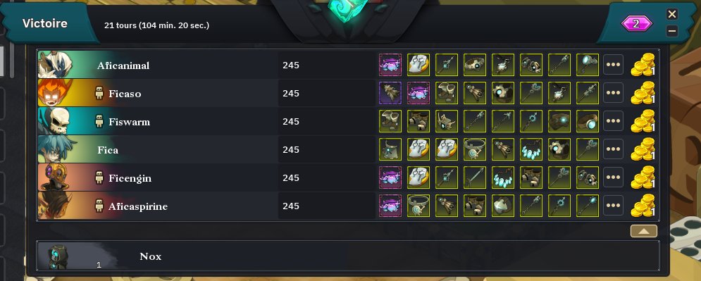 Allez hop la houppelande qui tombe enfin ! Try catastrophique mais le sram est parfait pour Nox !