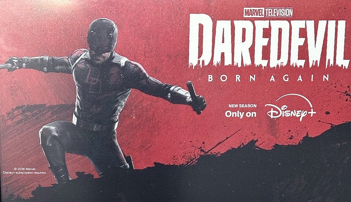 _DaredevilShots's tweet photo. New banner for ‘DAREDEVIL: BORN AGAIN’ Season 2. https://t.co/Gyg3pp83em