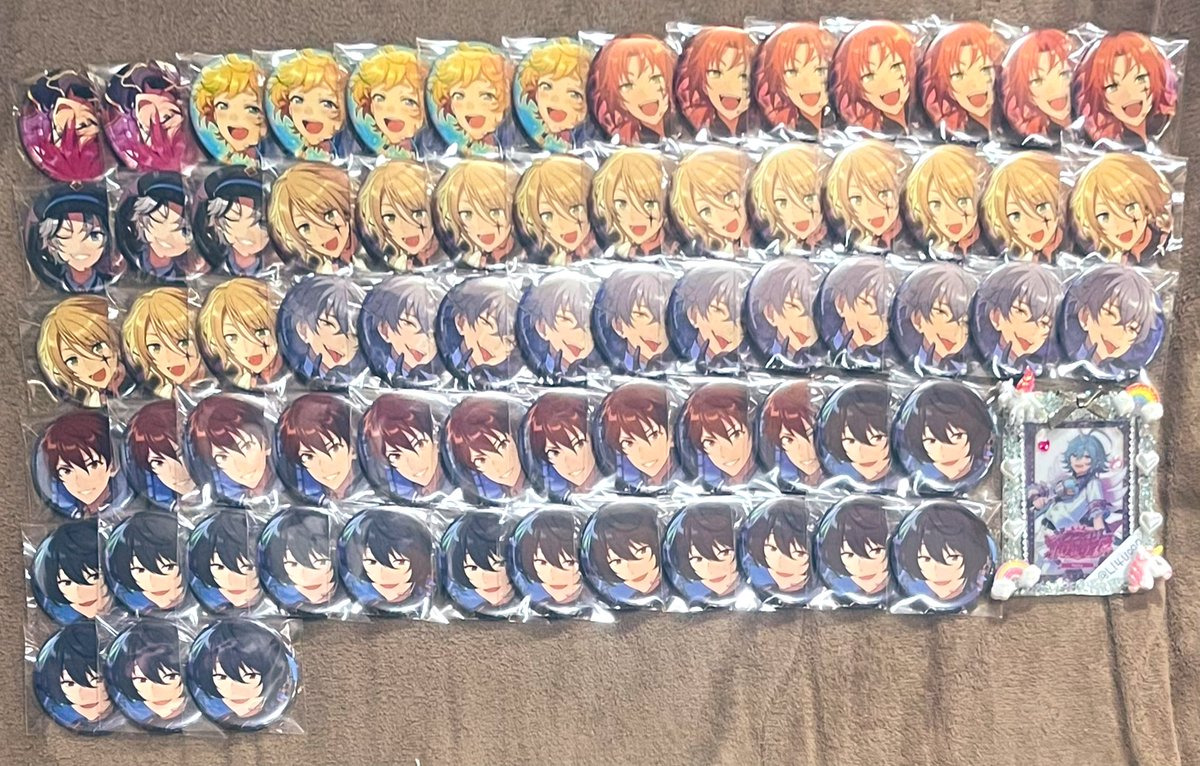 交換 譲渡】あんスタ コレクション缶バッジ 2025 Oct. Nov. -Idol Side