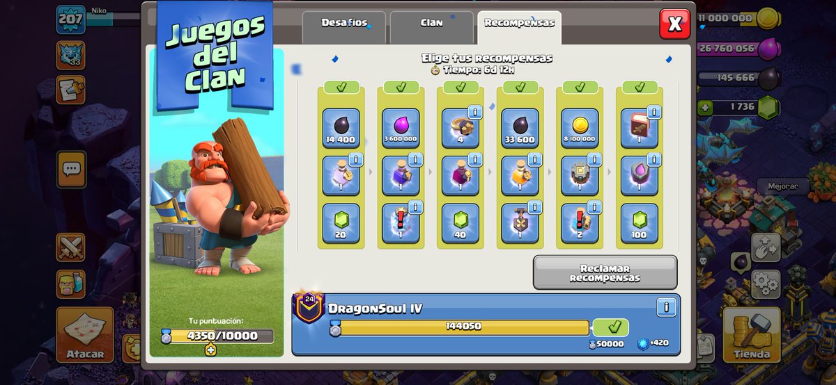 Clan Games - Febrero culminado en los clanes 💪