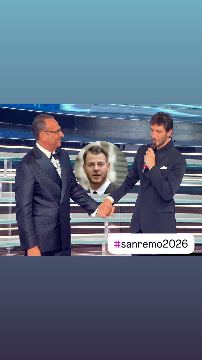 ilgioker's tweet photo. #sanremo2026 https://t.co/5g3bnrkYRb