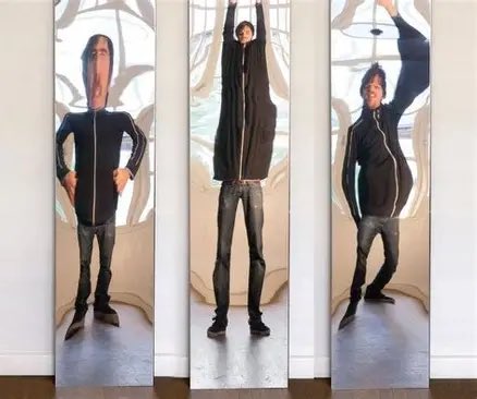 blue_waif's tweet photo. Trump and his ilk see life through a funhouse mirror. Everything is distorted to suit their narrative, to the point of it being absurd. #WakeUpAmerica https://t.co/xj7CJtyJFr