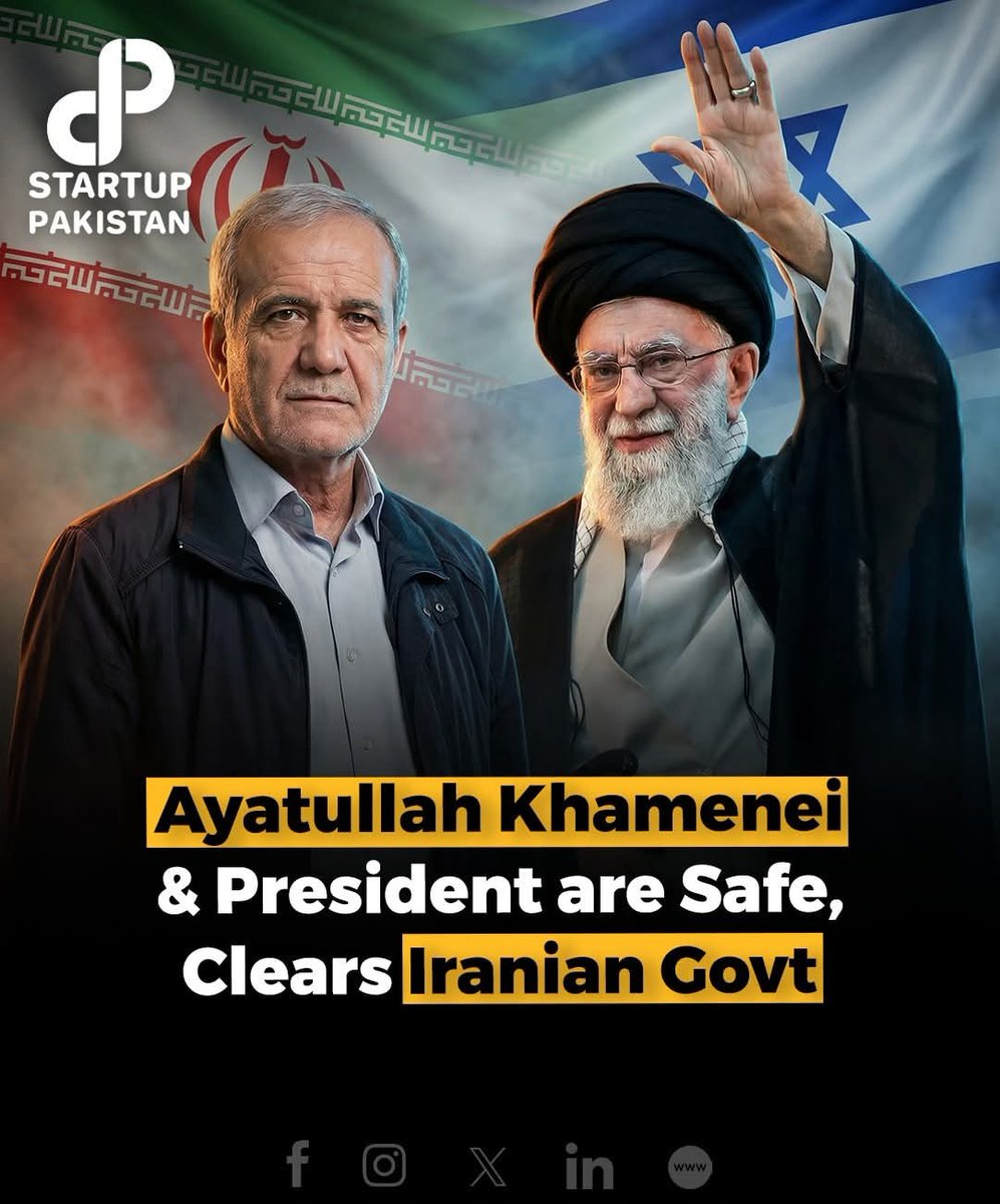 PrinceAfridiOf1's tweet image. Ayatullah Khamenei &amp;amp; President are Safe, Clears Iranian Govt

Disclaimer: This post is based on publicly available reports. The image is AI generated and is just for reference.
 
#AyatollahKhamenei #Iran
#WorldWar3