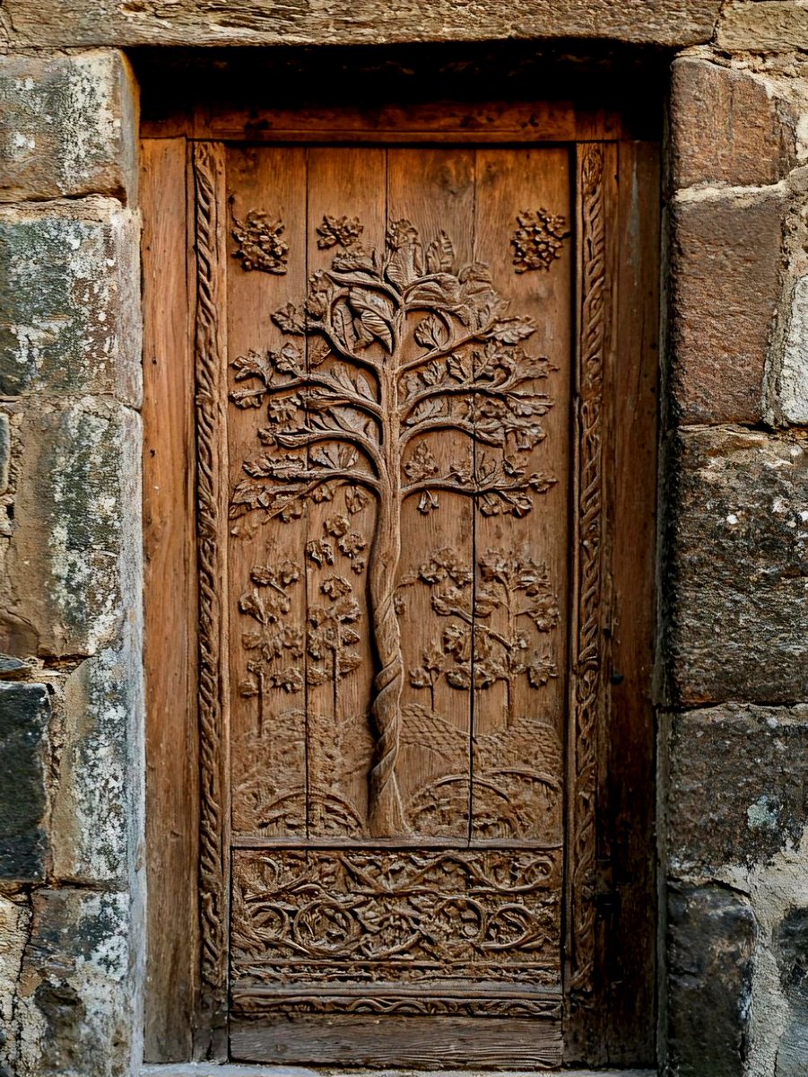 Antique doors are good for the soul.