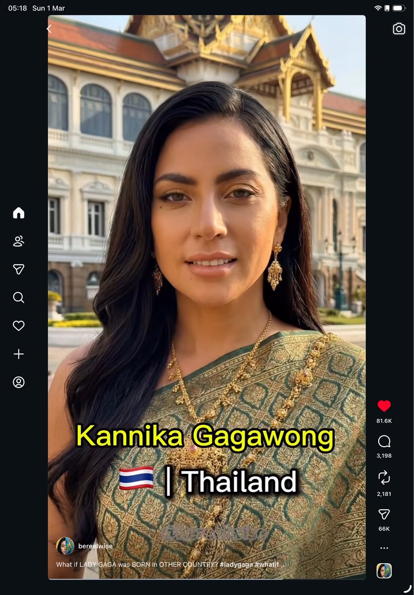 ถ้าเลดี้กาก้าเป็นคนไทย

น.ส.กรรณิกา กาก้าวงศ์ 🇹🇭

จาก instagram.com/reel/DVMJMIkiJ…