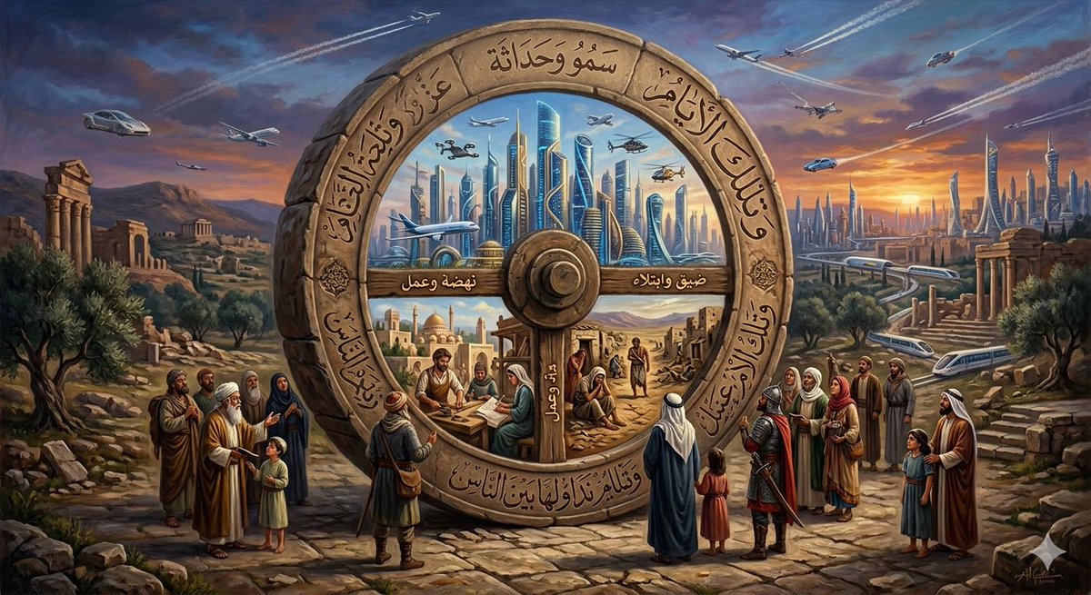 لا تكّنز مالك ليأكلهُ غيرك 
ولا تأمن قوت بيتك وتترك جارك جائعا.
قال تعالى عزوجل: (( إن يمسسكم قرح فقد مس القوم قرح مثله وتلك الأيام نداولها بين الناس )).
#ترامب #امریکا #خامنئي #الحرب_العالمية_الثالثة #الحرب_الأميركية