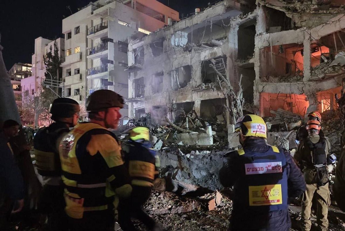 21 confirmed casualties reported in Tel Aviv, Israel thus far.