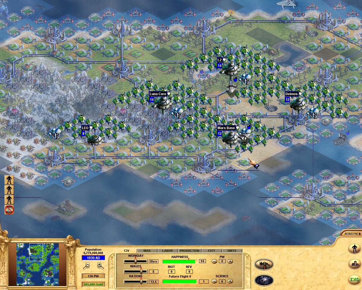 IRLCoats's tweet photo. Seriously, which is the best Civilization game, and why is it Civilization: Call to Power (1999)?

Start with a stone-age warrior, and build into sci-fi future with cities under the sea and in space!