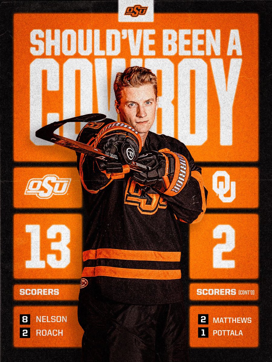 OSU Cowboy Hockey tweet media