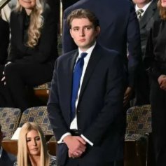 BREAKING 🚨 Barron Trump rushed to the hospital with acute bone spurs.