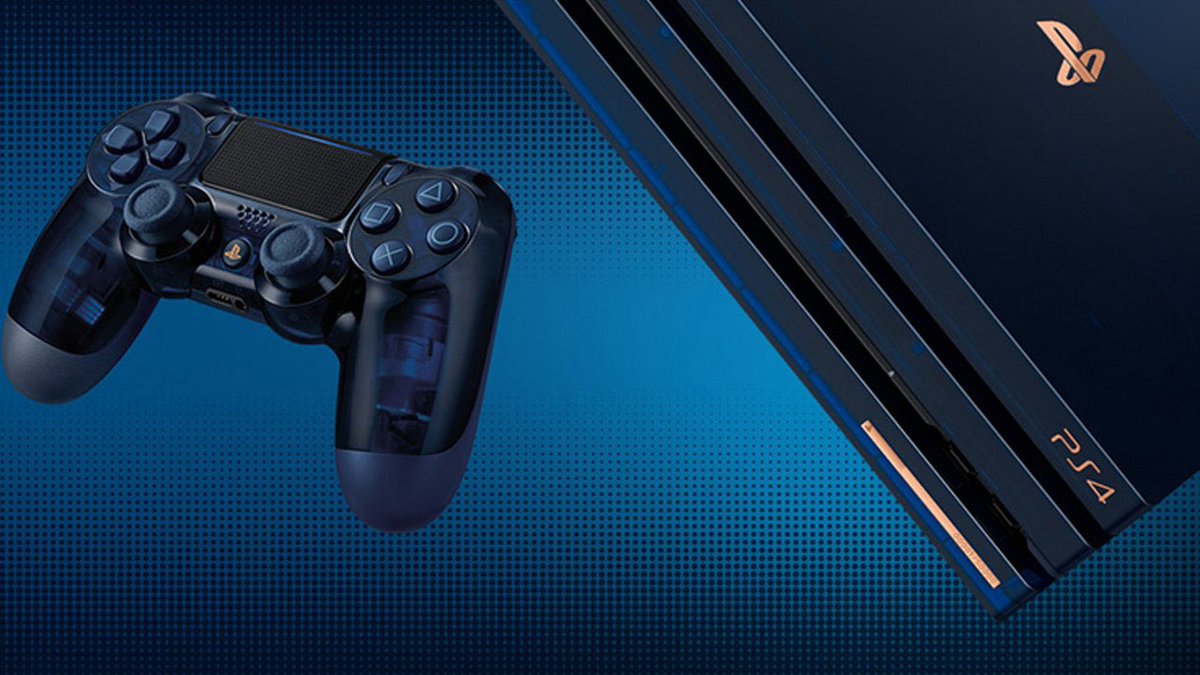 NikTek's tweet photo. Wish Sony made a limited edition PS5 Pro like they did with the 500 million limited edition PS4 Pro

This thing was beautiful https://t.co/VQ5IDjgLDH