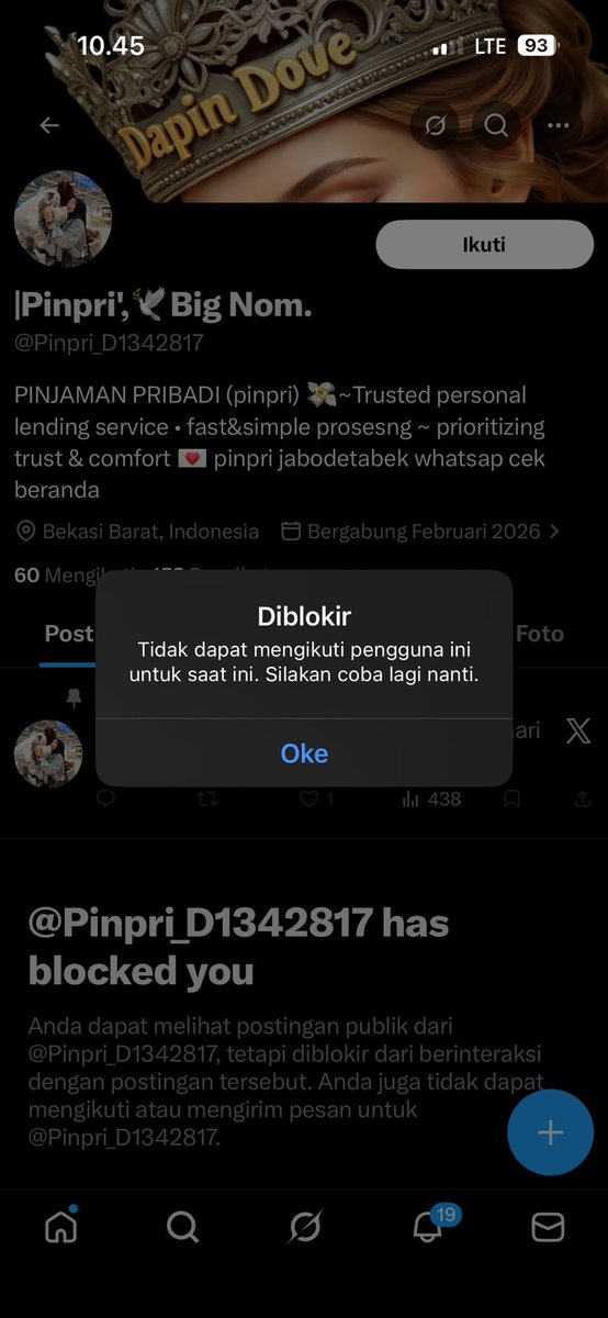 asahiiiiiiioo's tweet photo. GUYS PLS HELP RT PENIPU ANJ, JANGAN PERCAYA GES KALO ADA YG NAMANYA PINPRI DOVE PENIPU ANJ YA ALLAH BNGKE GAK IKHLAS GUA @Pinpri_D1342817 https://t.co/Y1mvQCyanV