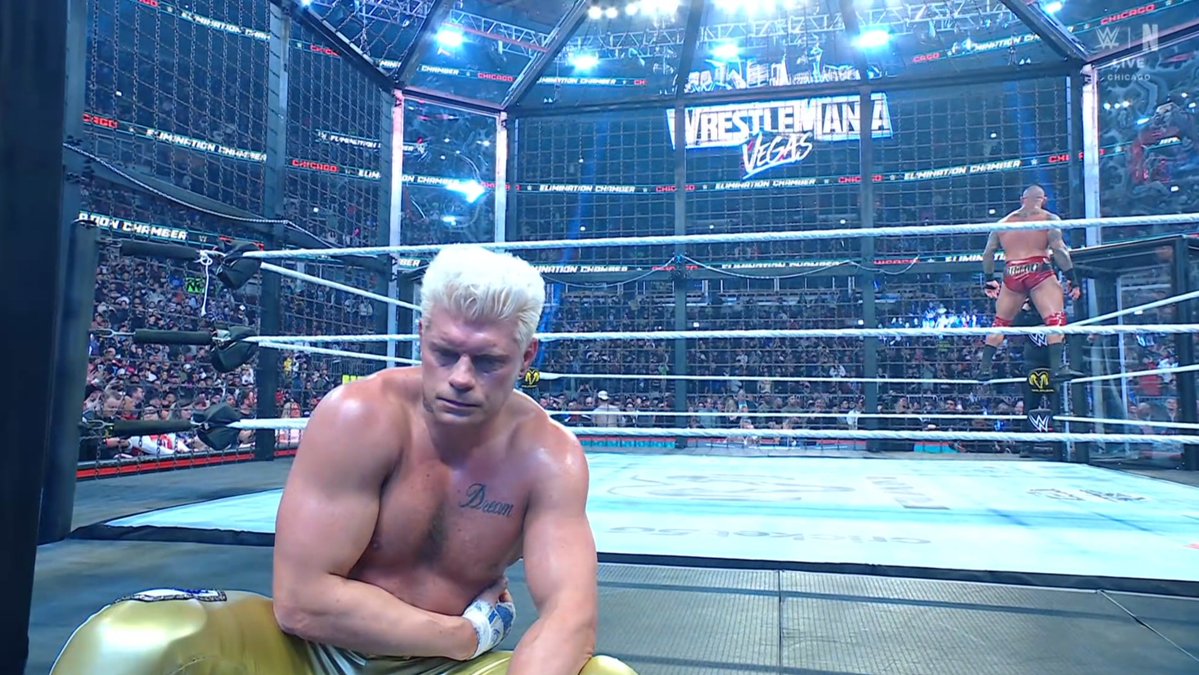 FinalMegastar's tweet image. Thank you randy Orton for saving us from Cody hogan