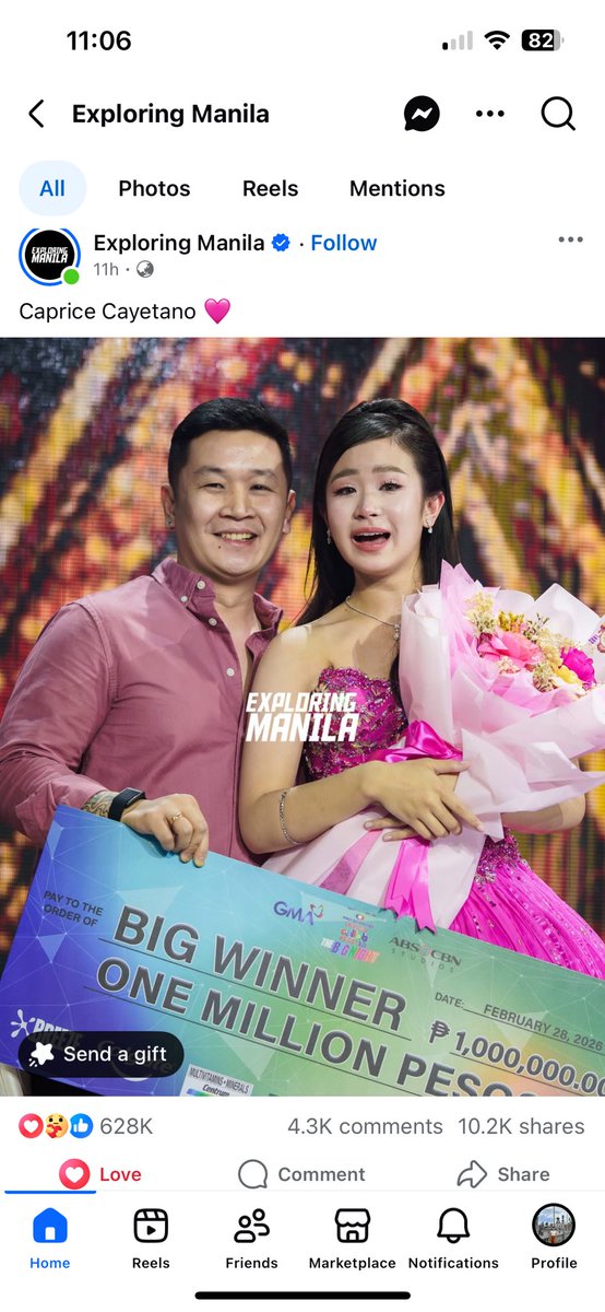 Queen of Engagement and Face of the Season, trew? grabeng reacts to

#CapriceCayetano