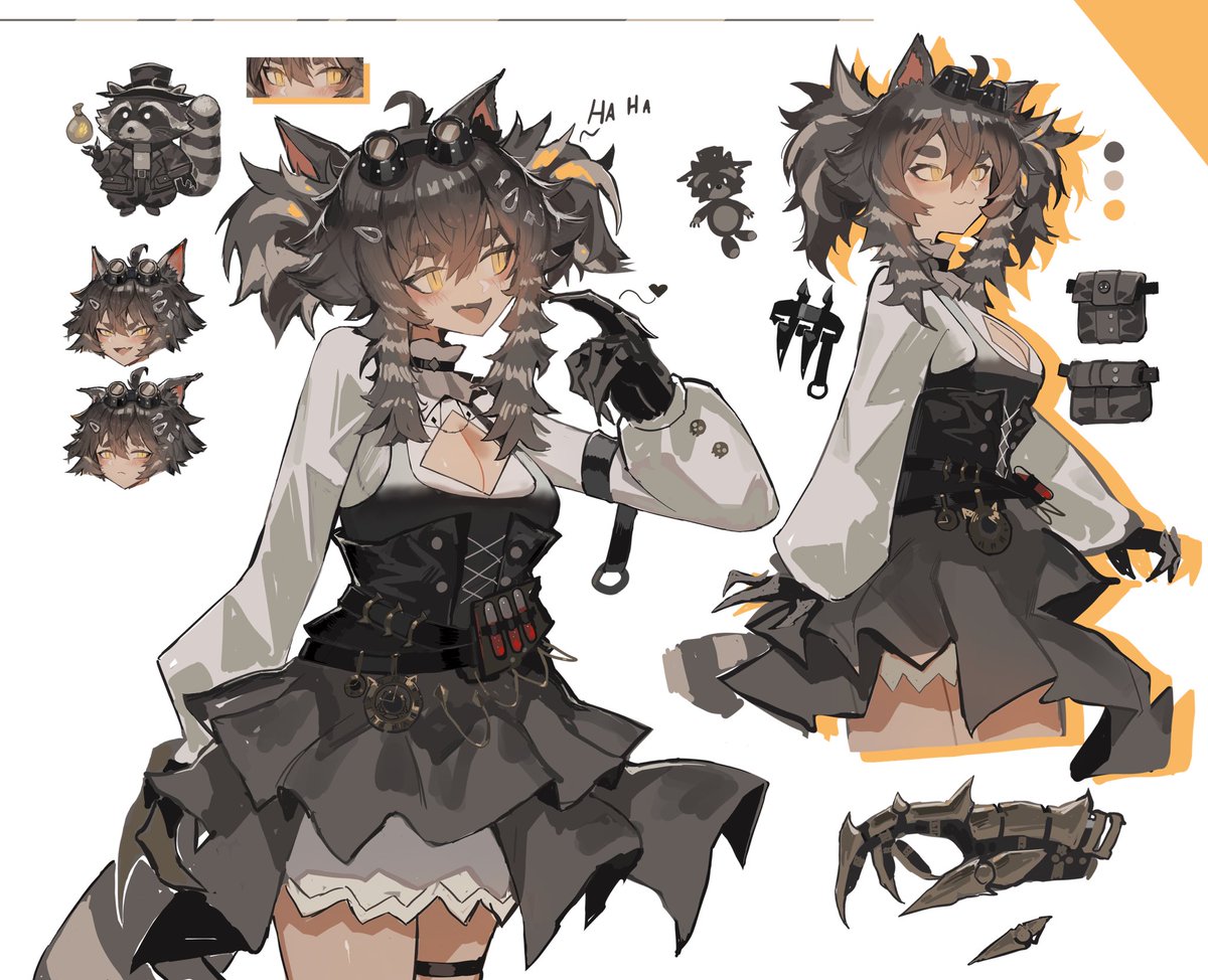 PunkSeraphina ⚙️The steam punk raccoon ⚙️ tweet media