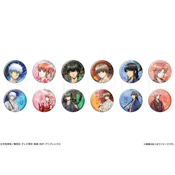 ⚠本日3/1(日)予約締切⚠／ 銀魂 トレーディングホログラム缶バッジ