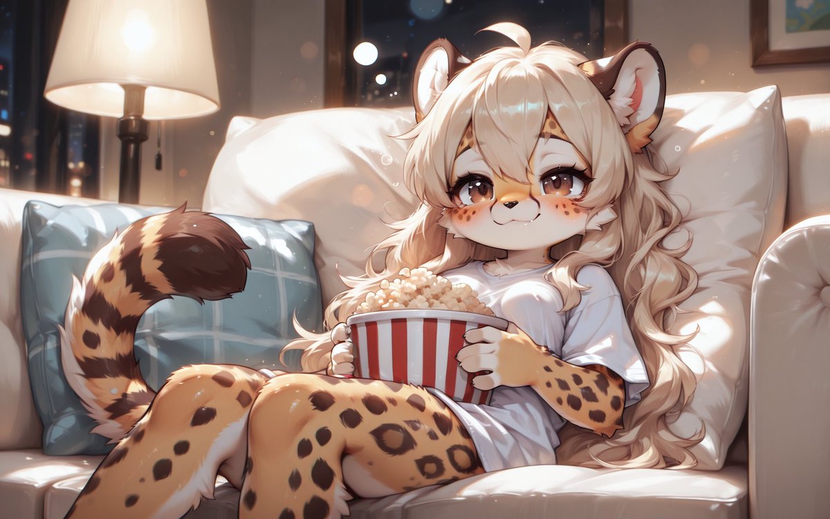 #FurryArt #AIArt #MagniciaOC