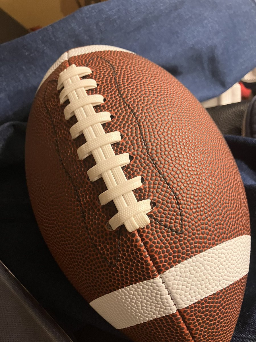 Copped a free football at a church function lol