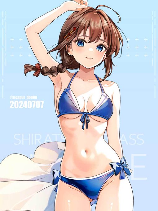 3月に入りましたね🌸
暖かい日も増えてきて嬉しいです☺️
季節先取りの時雨ちゃんです✨
艦これ/時雨改三 