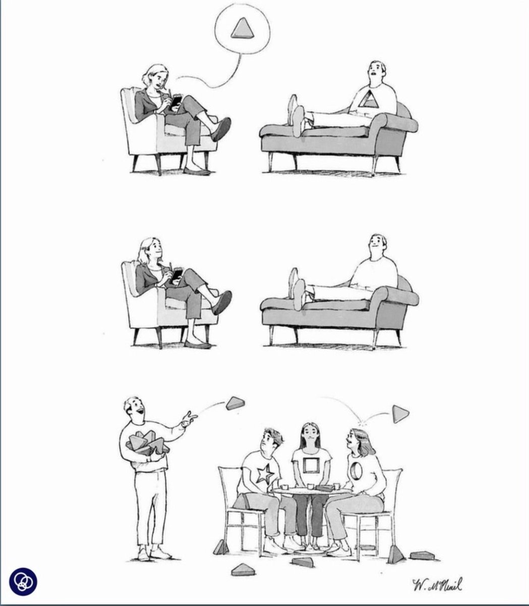 All those “my therapist told me something” tweets