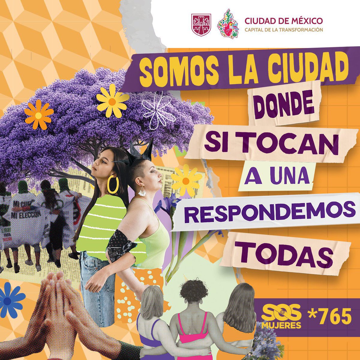 En la Capital de la Transformación somos la ciudad donde si tocan a una, respondemos todas. 🙋🏻‍♀️✨

⚖️ Actuamos con firmeza frente a cualquier forma de violencia y trabajamos todos los días para construir espacios seguros en calles, escuelas, centros de trabajo y hogares. 👩🏻👩🏽‍🦱