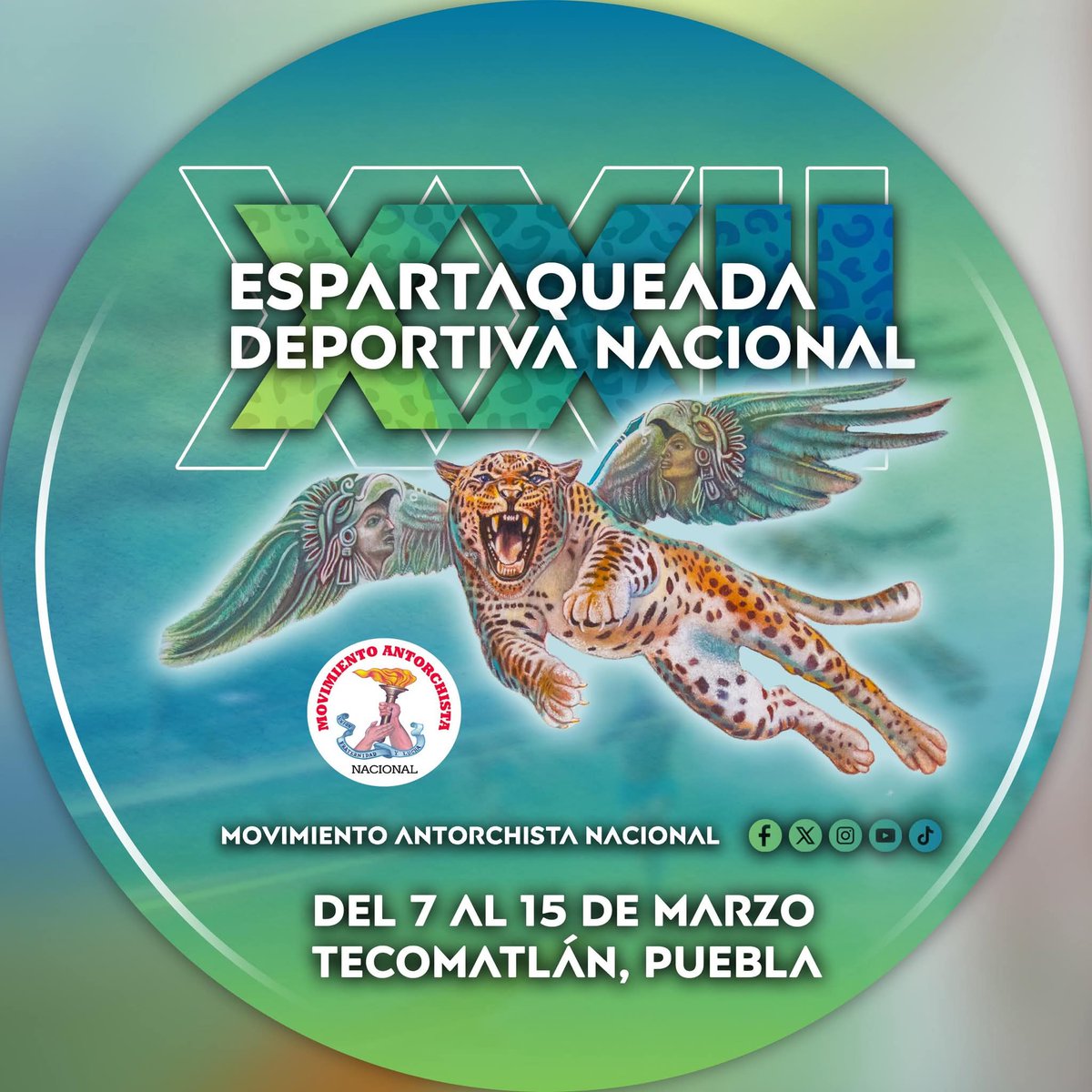 #SabiasQue... 🤓

Desde hace 44 años, el Movimiento Antorchista Nacional viene realizando una magna jornada deportiva cada dos años con sede en #Tecomatlán, Puebla: la Espartaqueada Deportiva Nacional, que congrega deportistas de las 32 entidades federativas (...)