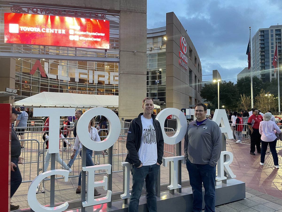 DLSportsFan's tweet photo. Got an item off by bucket list by following the @SacramentoKings from Memphis to Houston to Dallas. They went 2-1 if the @SacramentoKings and @Vivek wants to fly and get meme a ticket  on the remaining road games I’m open and willing! Let me know!  #lightthebeam # bucketlist https://t.co/9PLfHG423M